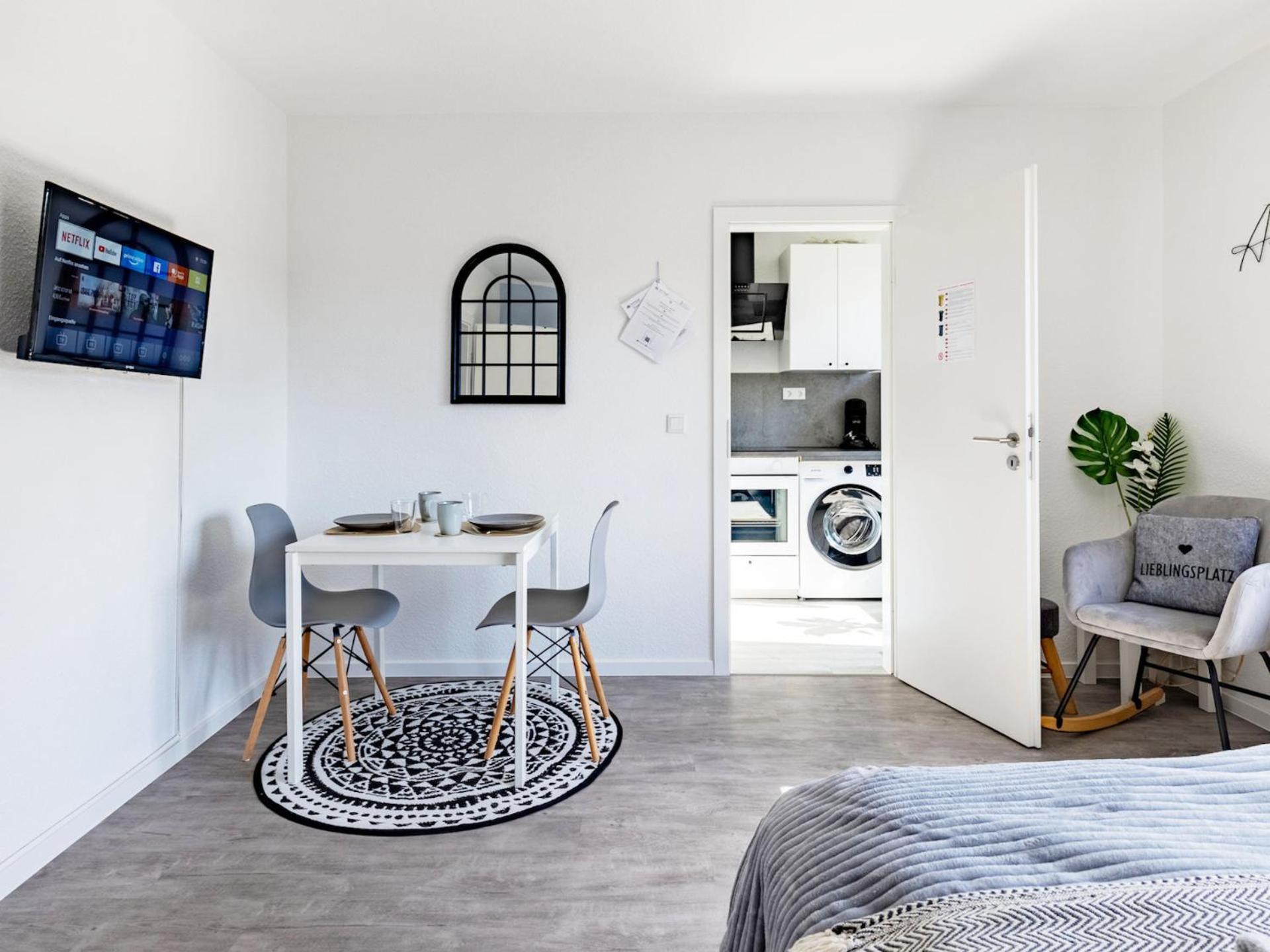 Vaz Essen, Kueche, Wlan, Tv, Netflix, Ca 15 Min Messe U Hbf Apartment