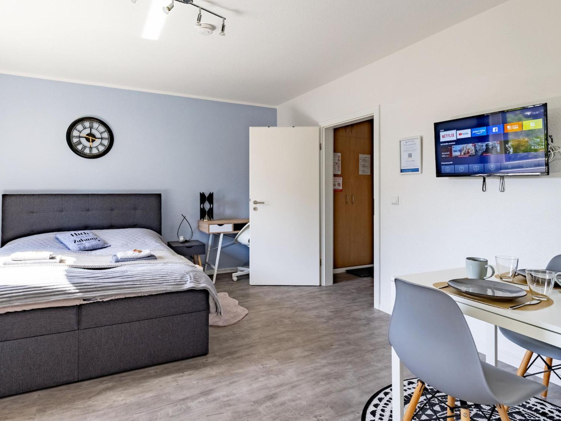Apartment Vaz Essen, Kueche, Wlan, Tv, Netflix, Ca 15 Min Messe U Hbf *